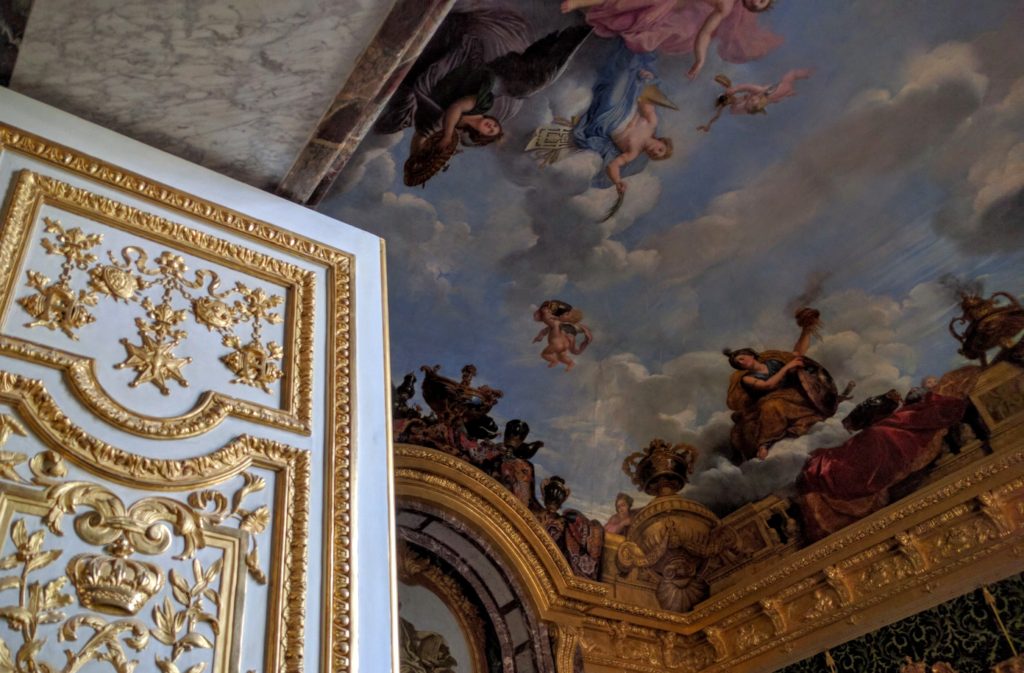 versailles door and ceiling